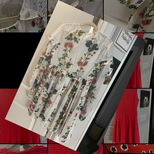 Gorgeous Ted Baker floral dress 👗 size 3